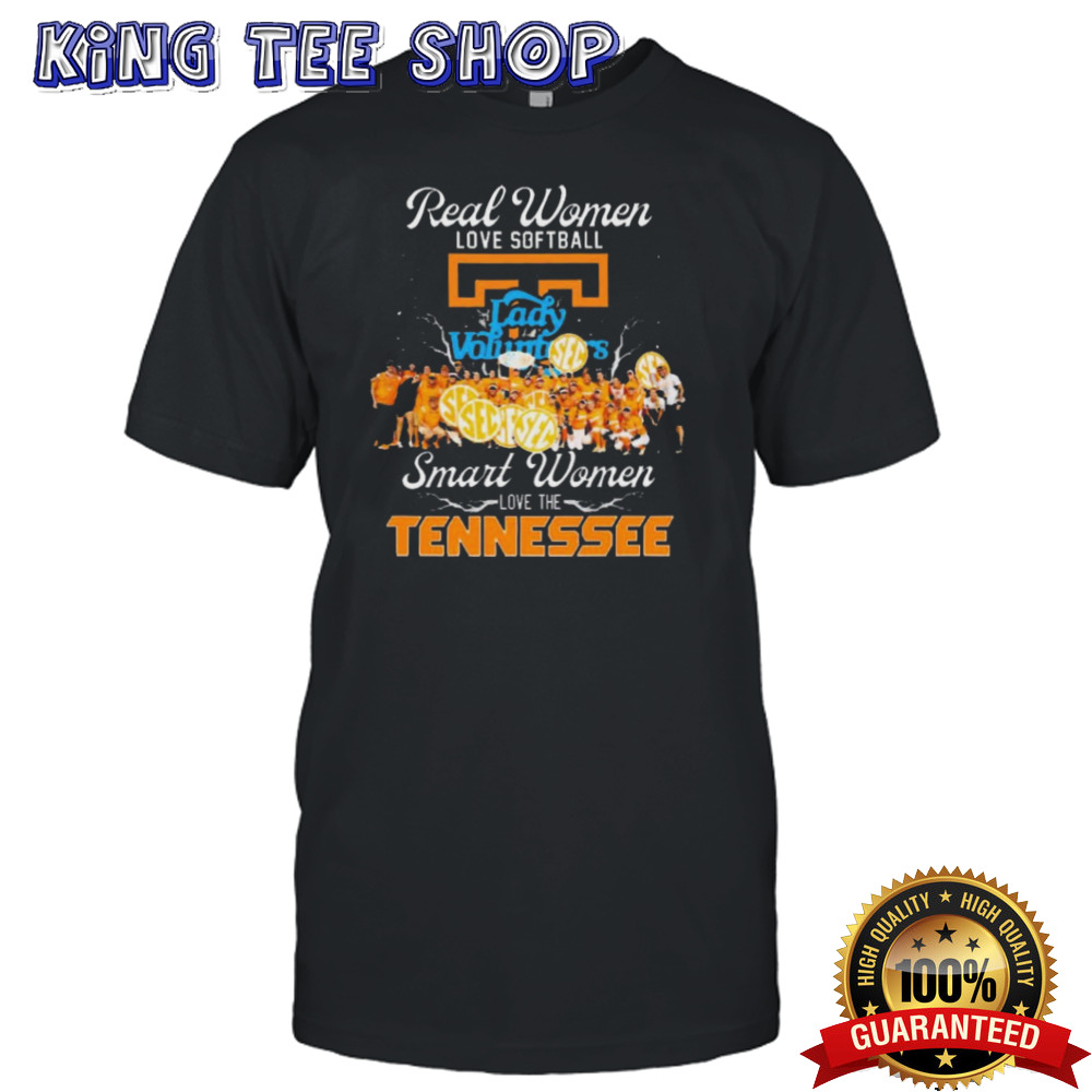 Real Women Love Softball Smart Women Love The Tennessee 2024 shirt