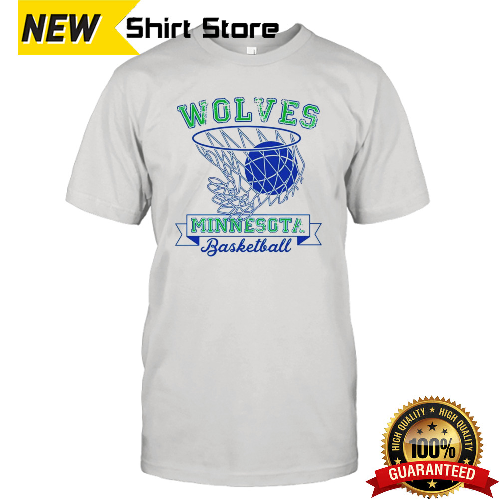 Wolves Minnesota Basketball shirt