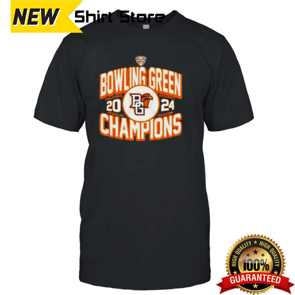 BGSU Falcons 2024 Regular Baseball Season Champions shirt