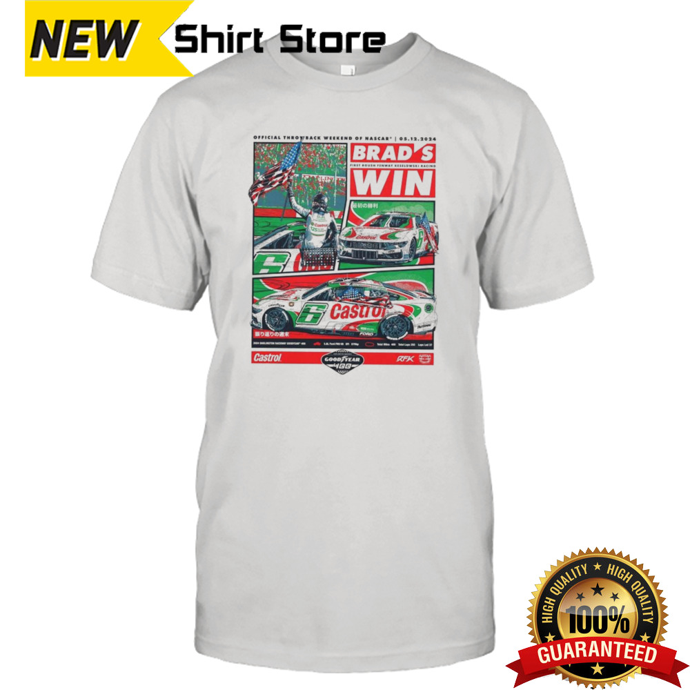 Brad Keselowski 2024 Darlington Win Shirt