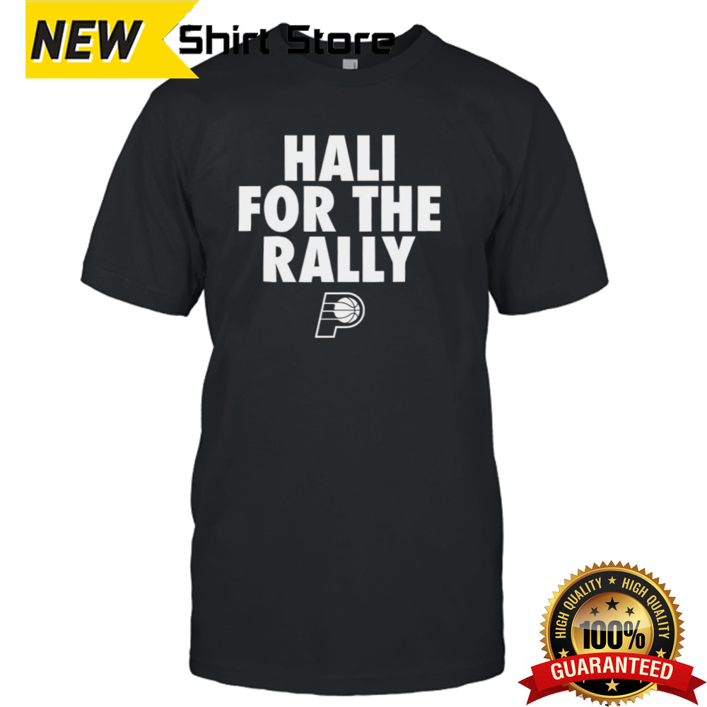 Indiana Pacers hali for the rally shirt