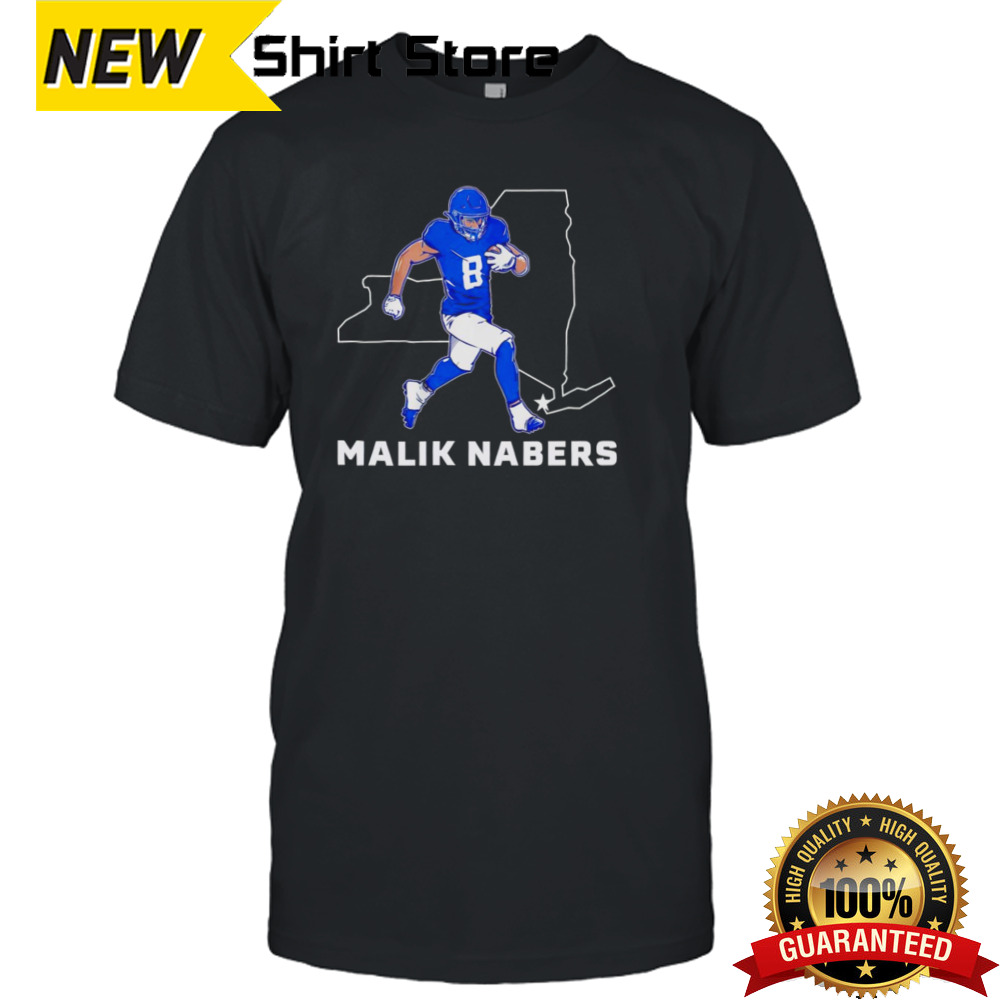 Malik Nabers State Star New York Giants Football shirt