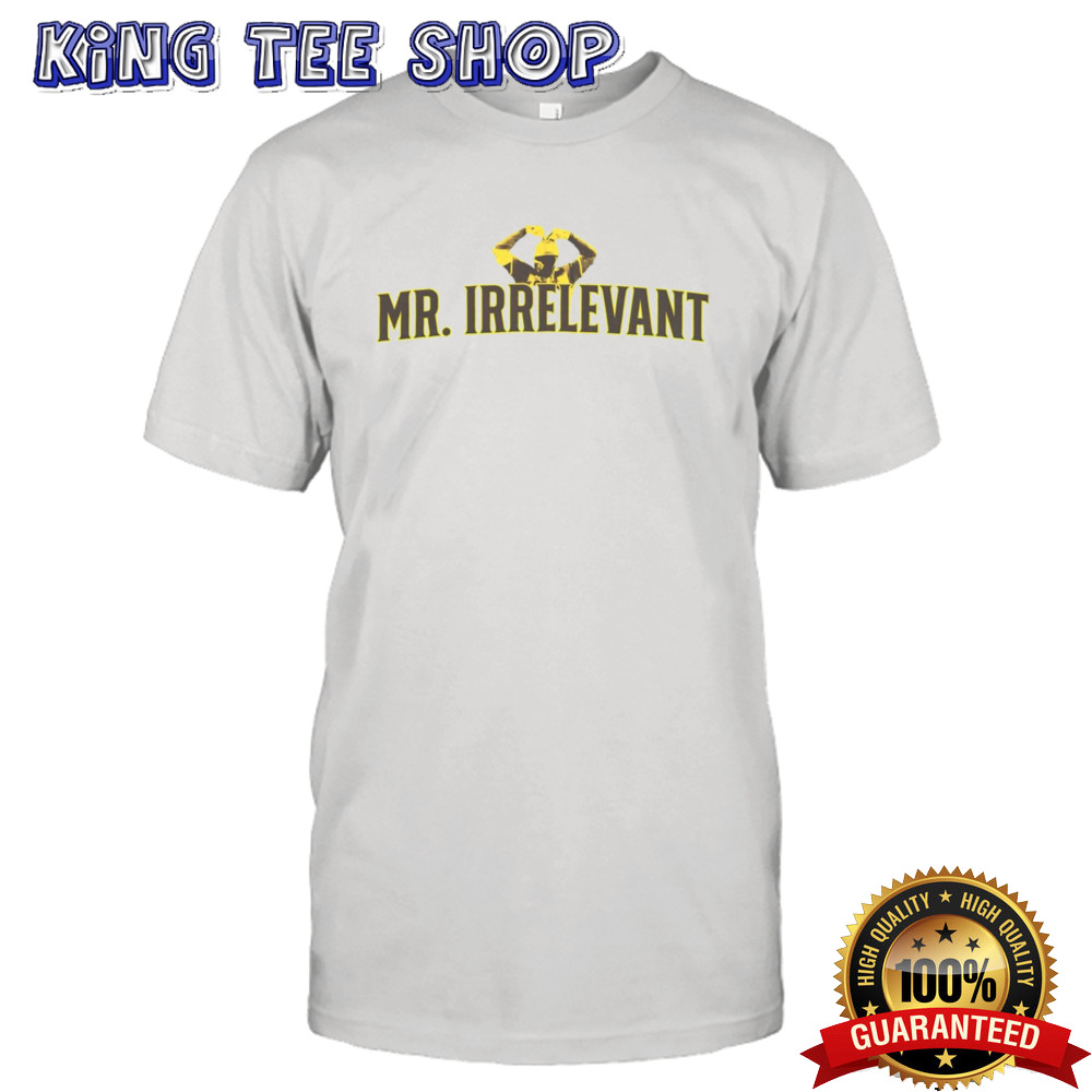 Mr. Irrelevant heart shirt