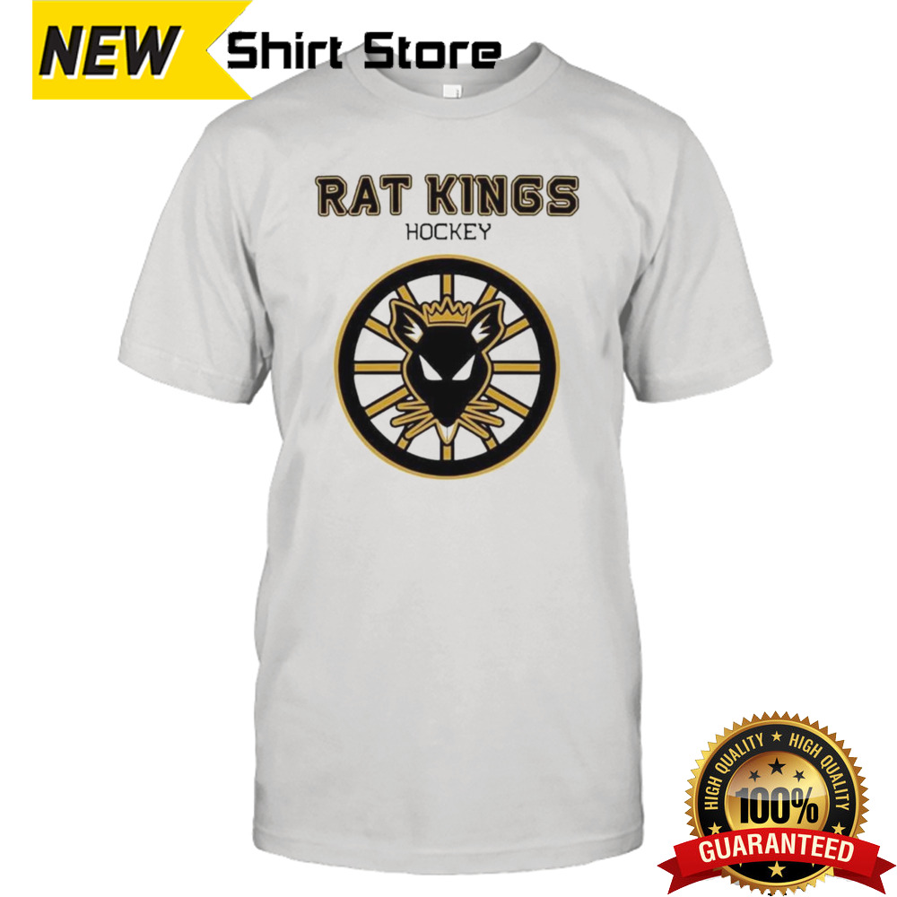 Rat Kings Hockey Boston Bruins Circle Logo Shirt