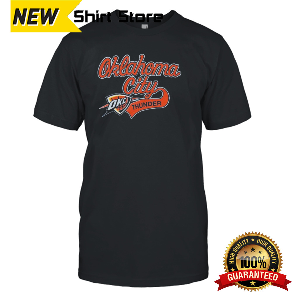 Script Oklahoma City Thunder 2024 NBA Playoffs shirt