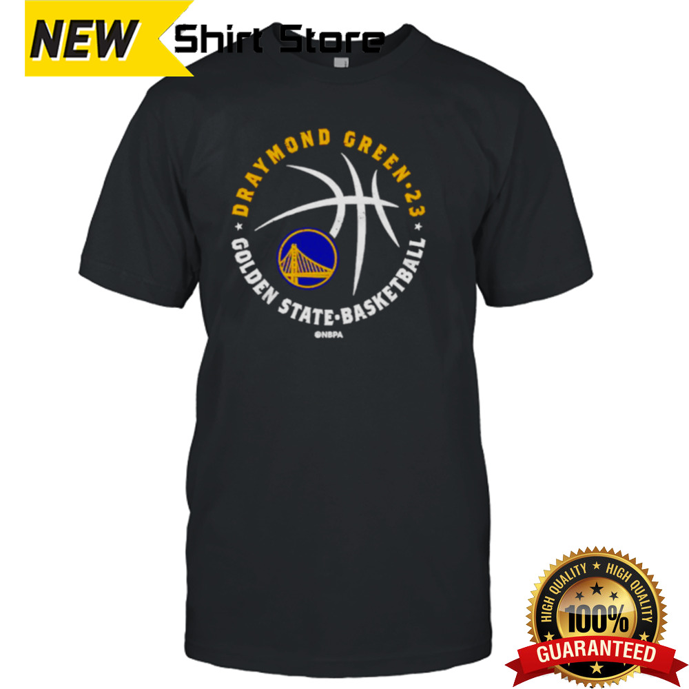 Draymond Green 23 Golden State Warriors Player Ball shirt