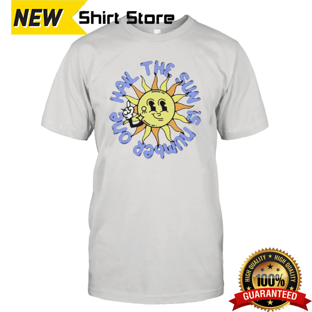 Hailthesun sun cartoon shirt