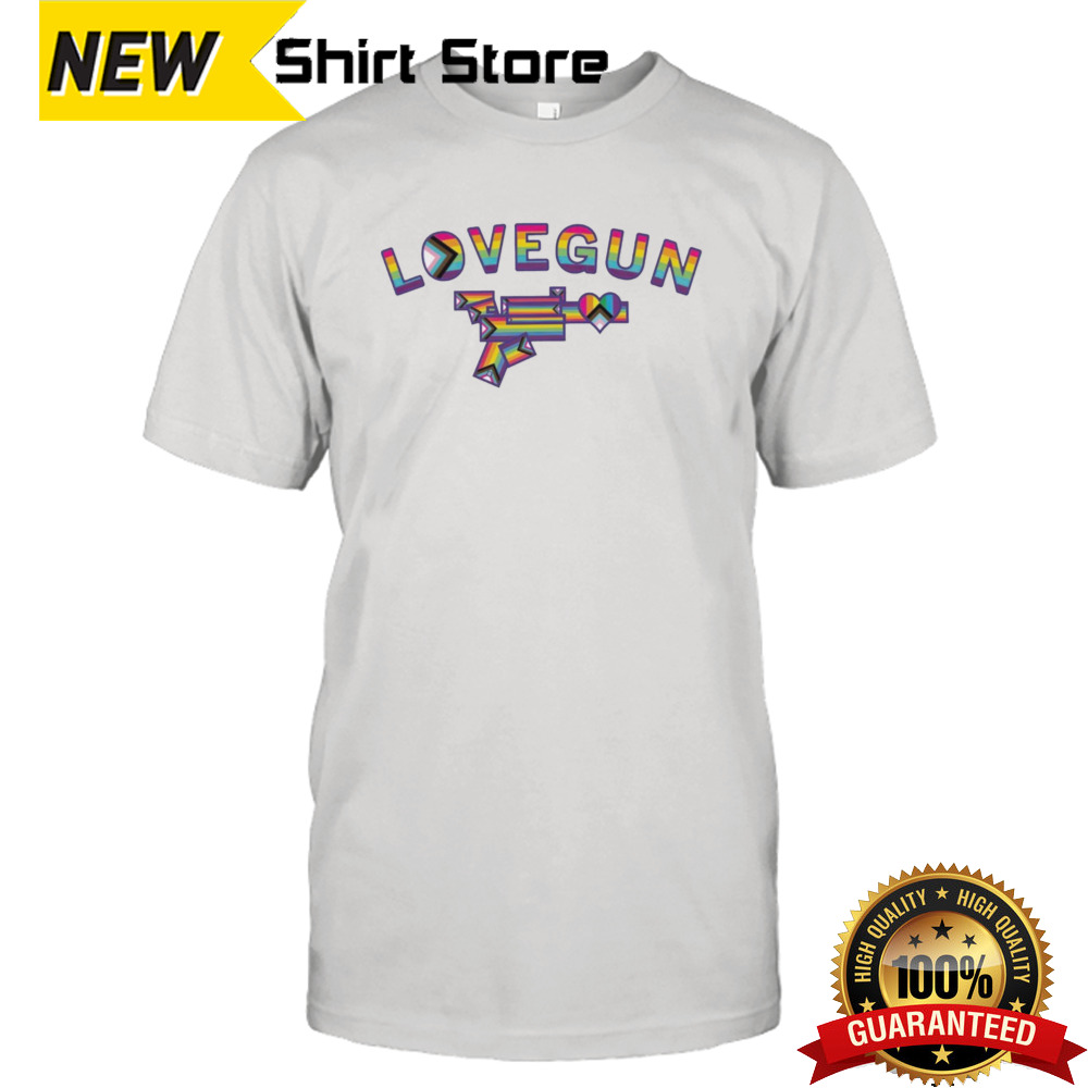 Lovegun pride shirt