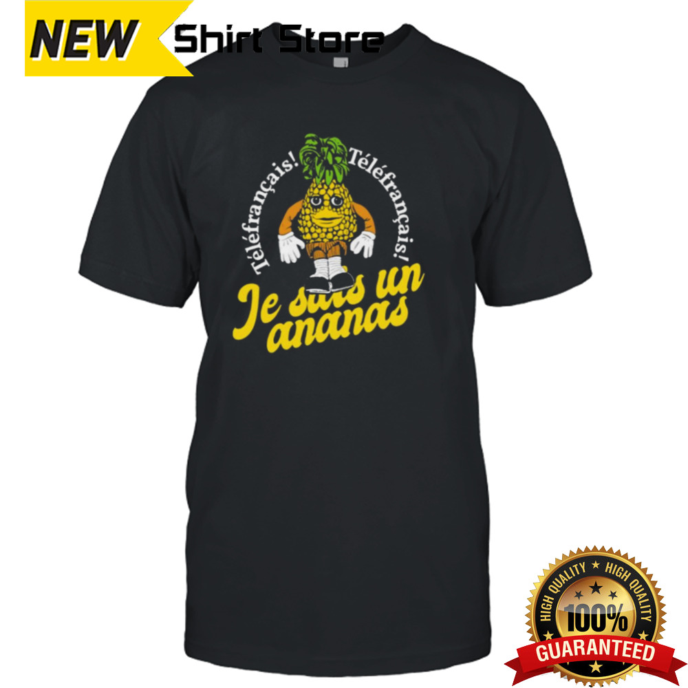 Retrokid Tvo Telefrancais Je Suis Ananas T-shirt