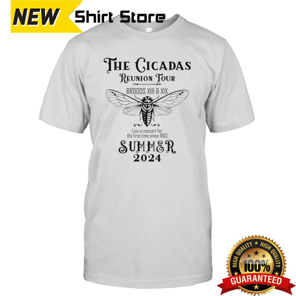 The Cicadas Reunion Tour Summer 2024 shirt