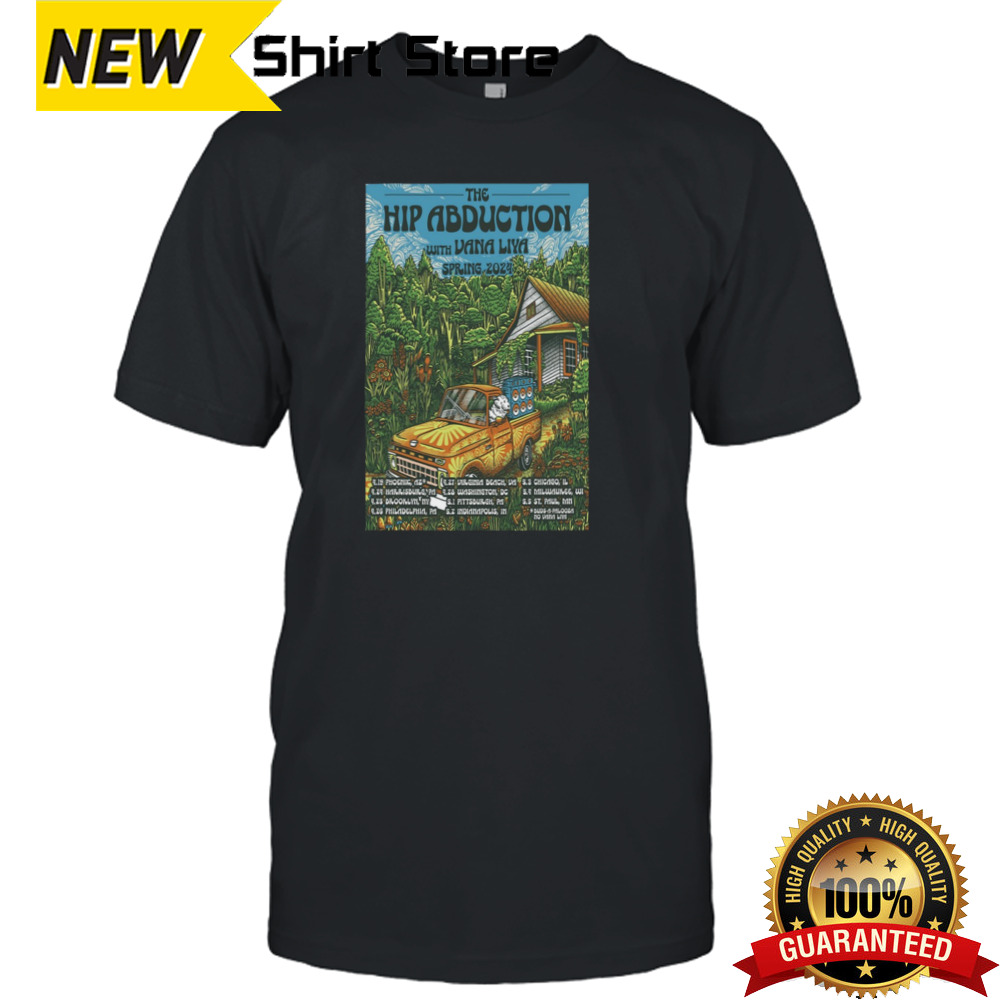 The Hip Abduction Spring 2024 Tour Poster shirt