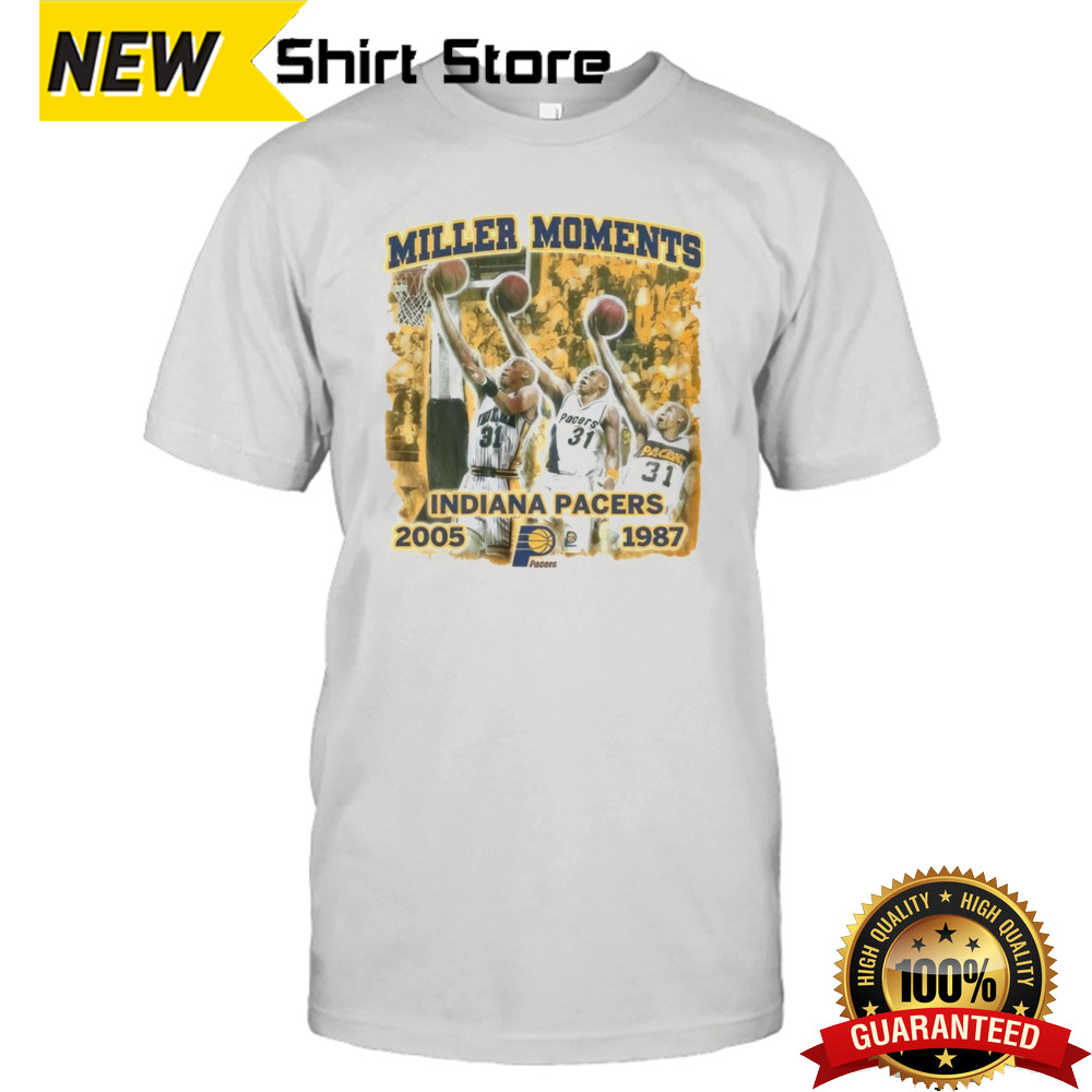 Tyrese Haliburton Reggie Miller Moments Pacers Ladies Boyfriend Shirt