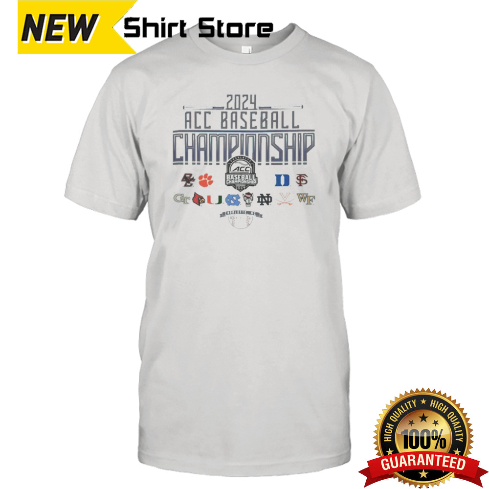 2024 ACC Baseball Championship Charlotte, NC Shirt