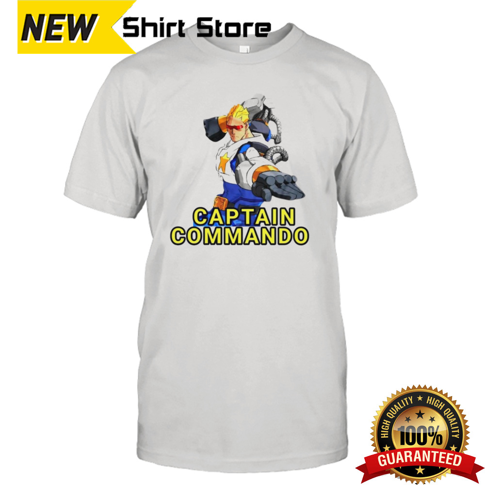 Captain Commando cartoon shirt