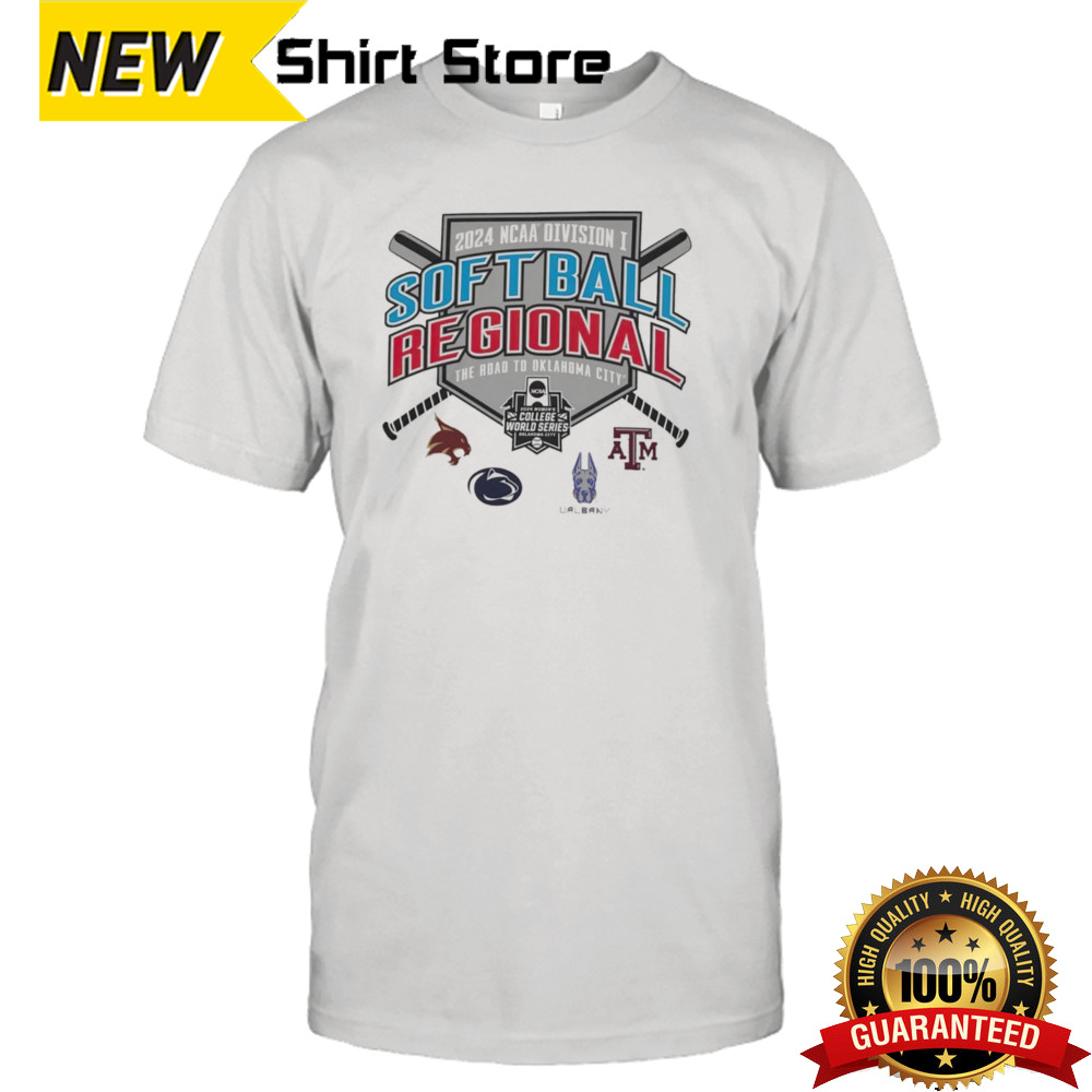 College Station, TX Regional 2024 NCAA Division I Softball Championship shirt