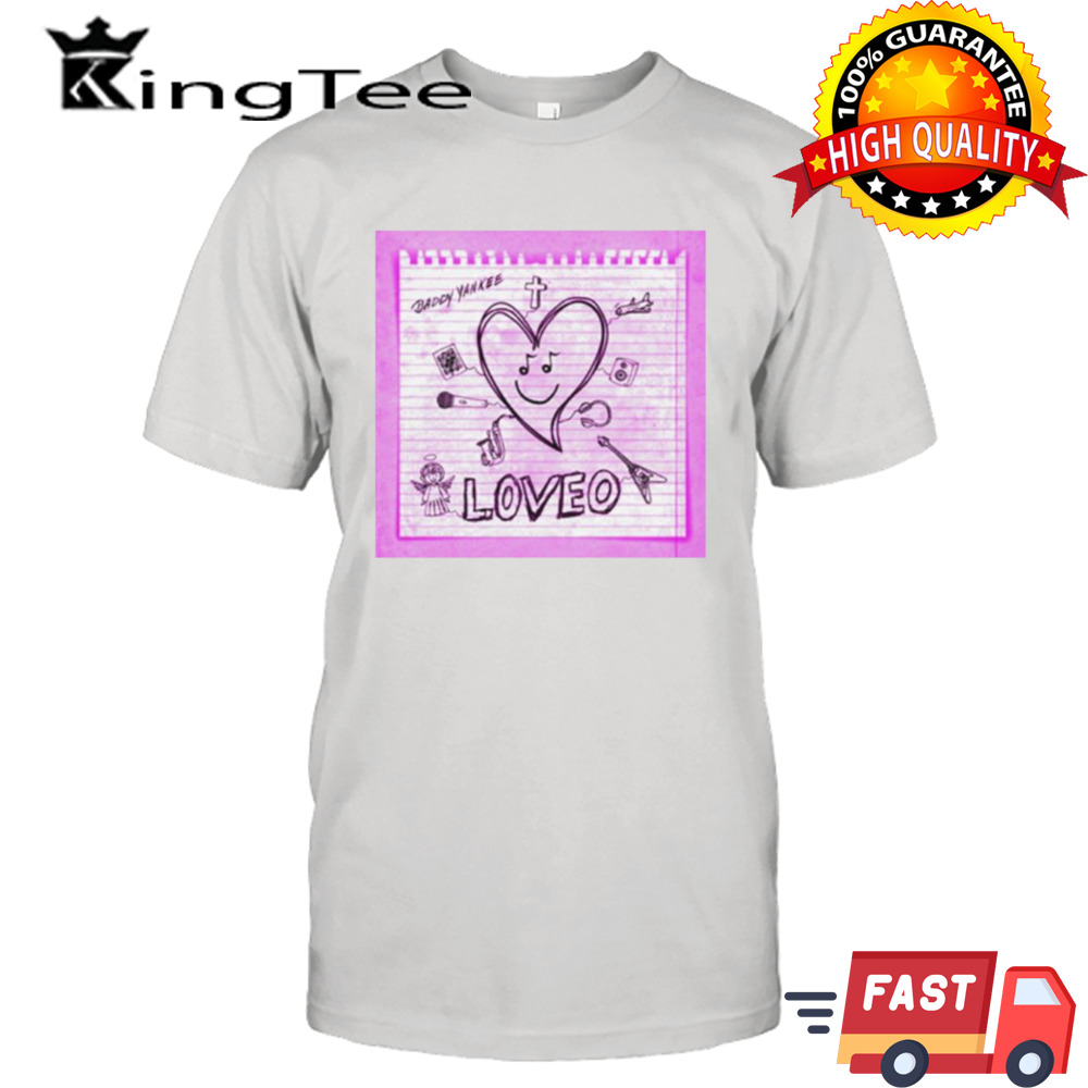 Daddy Yankee Loveo Cover shirt