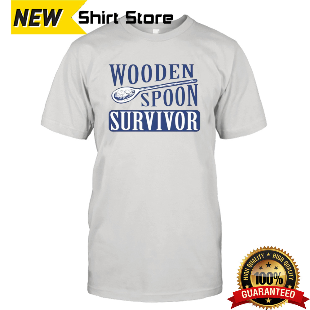 Fred Ziegenmeyer wooden spoon survivor shirt