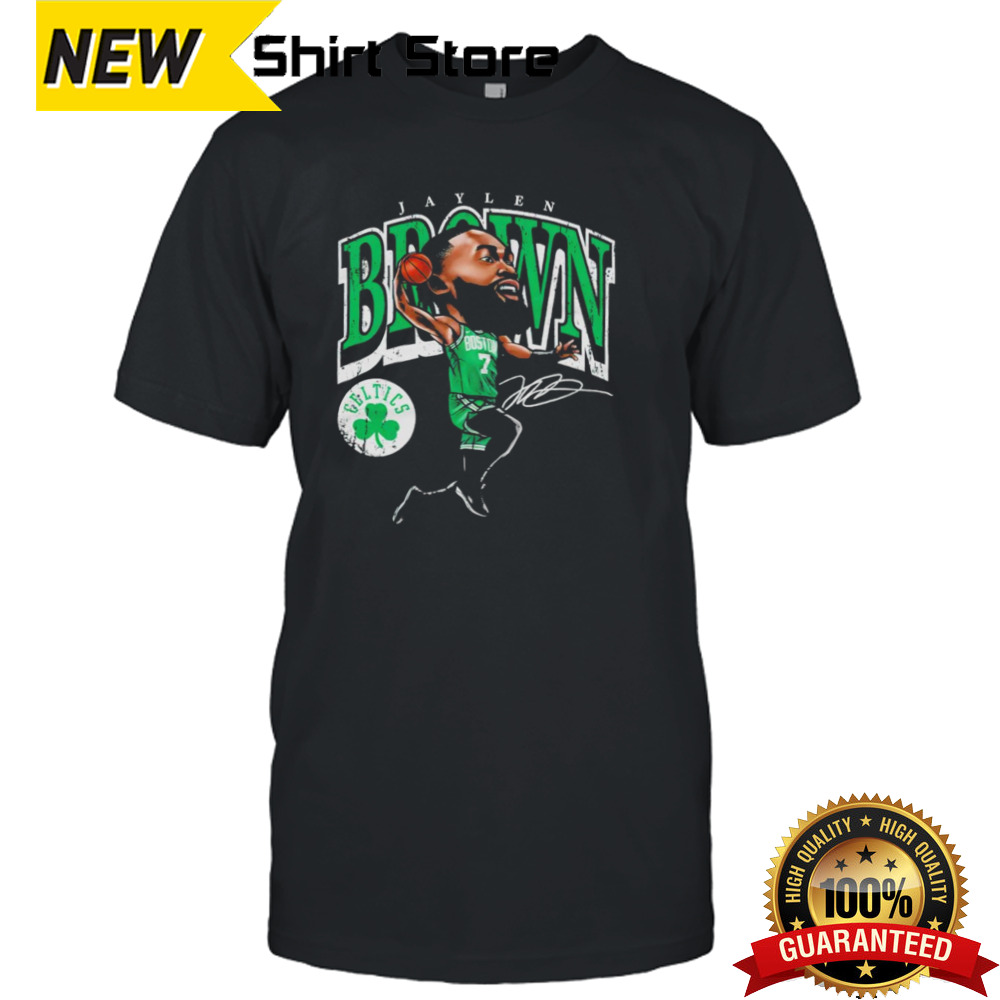 Jaylen Brown Boston Celtics cartoon shirt