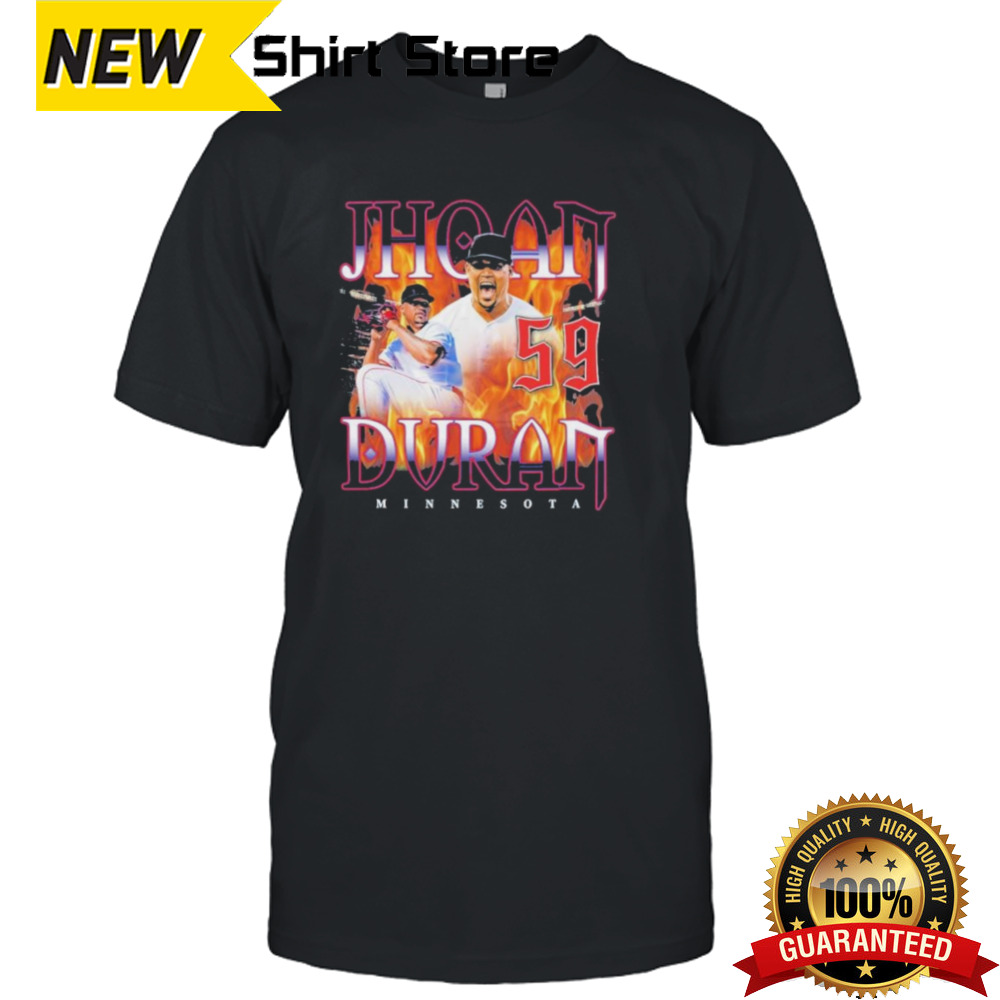 Jhoan Duran Flame Thrower Minnesota Twins Shirt