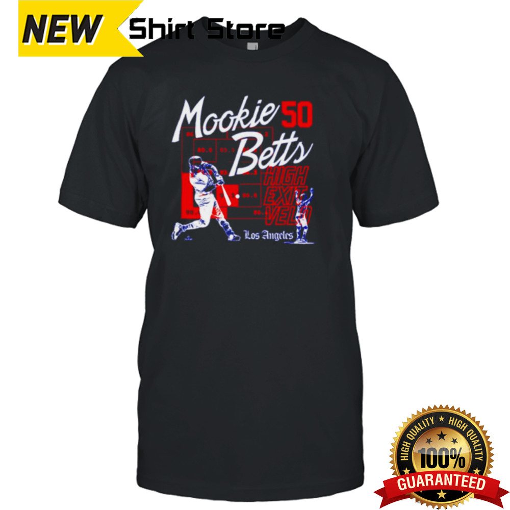 Mookie Betts High Exit Velocity Los Angeles MLBPA shirt