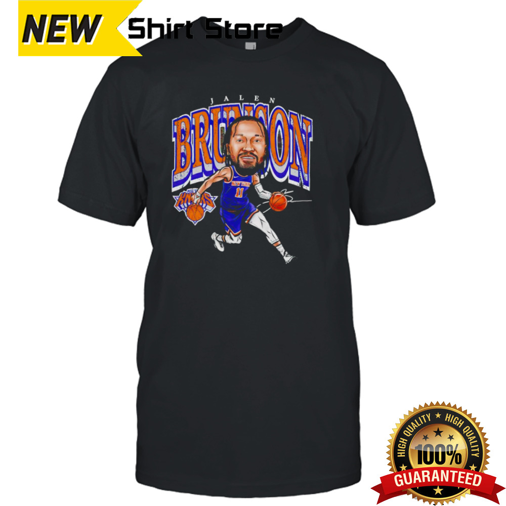 New York Knicks Jalen Brunson cartoon shirt