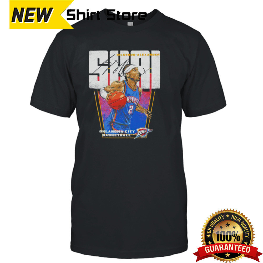 Shai Gilgeous-Alexander Oklahoma City Thunder Premiere shirt