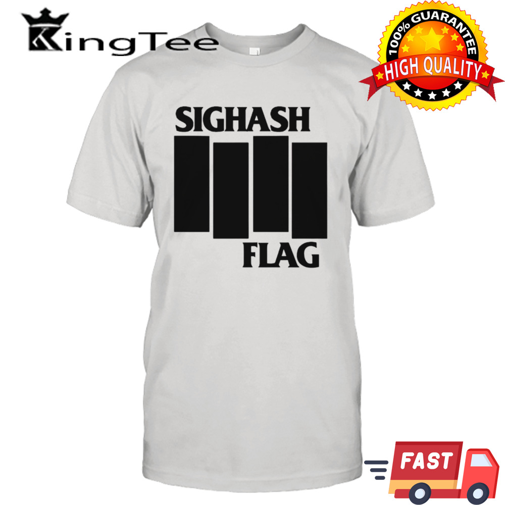 Sighash flag shirt