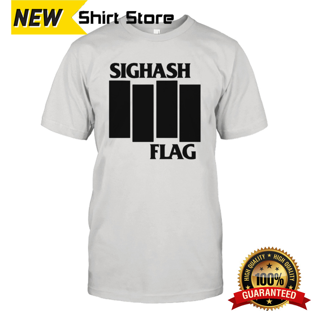 Sighash flag shirt