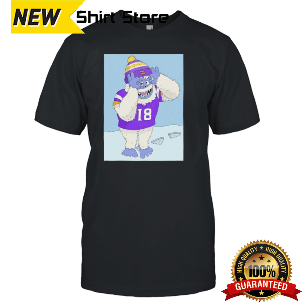 The Vikings as Abominable Snowman Minnesota Vikings shirt