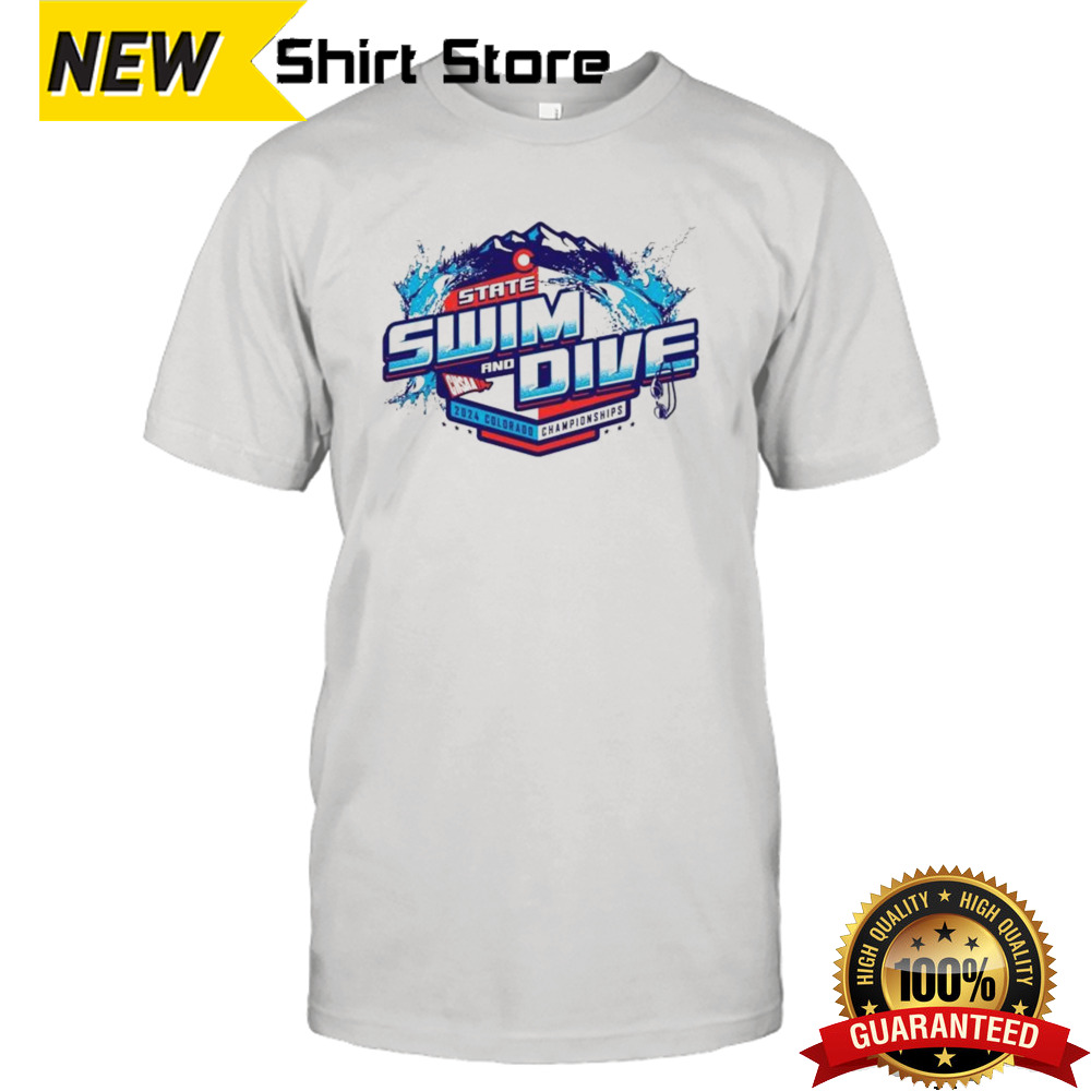 2024 CHSAA State Championship Boys Swim & Dive Shirt