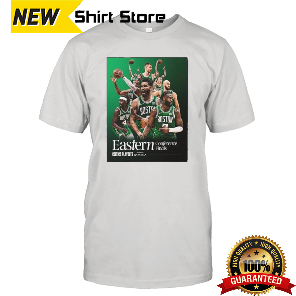 Boston Celtics Will Play At Eastern Conference Finals NBA Playoffs 2023 2024 Poster T-Shirt