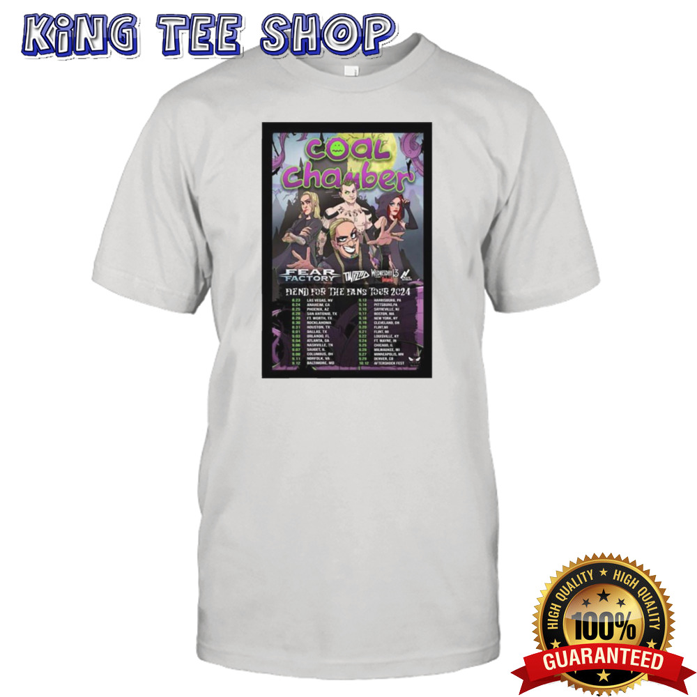 Coal Chamber Show 2024 Poster T-Shirt