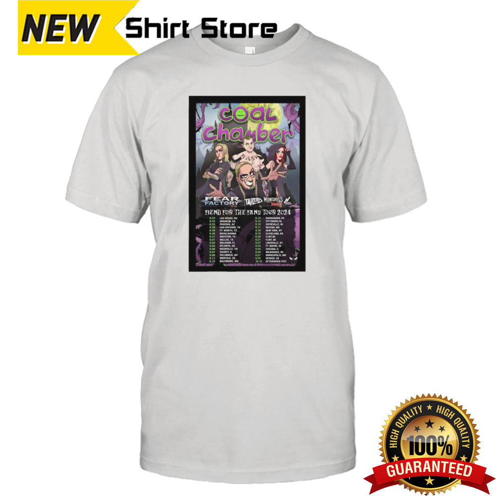 Coal Chamber Show 2024 Poster T-Shirt