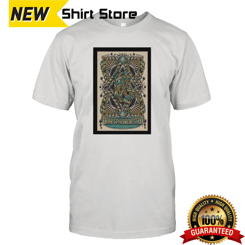 Dark Star Orchestra Show Spring 2024 Poster T-Shirt