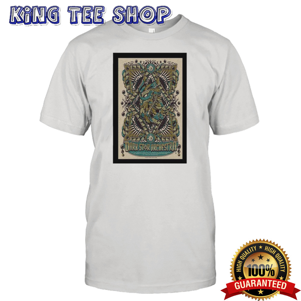 Dark Star Orchestra Show Spring 2024 Poster T-Shirt