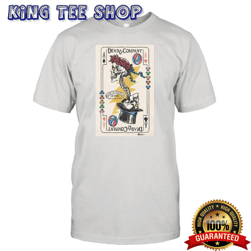 Dead And Co May 16 17 18 2024 Las Vegas Nv Poster T-Shirt