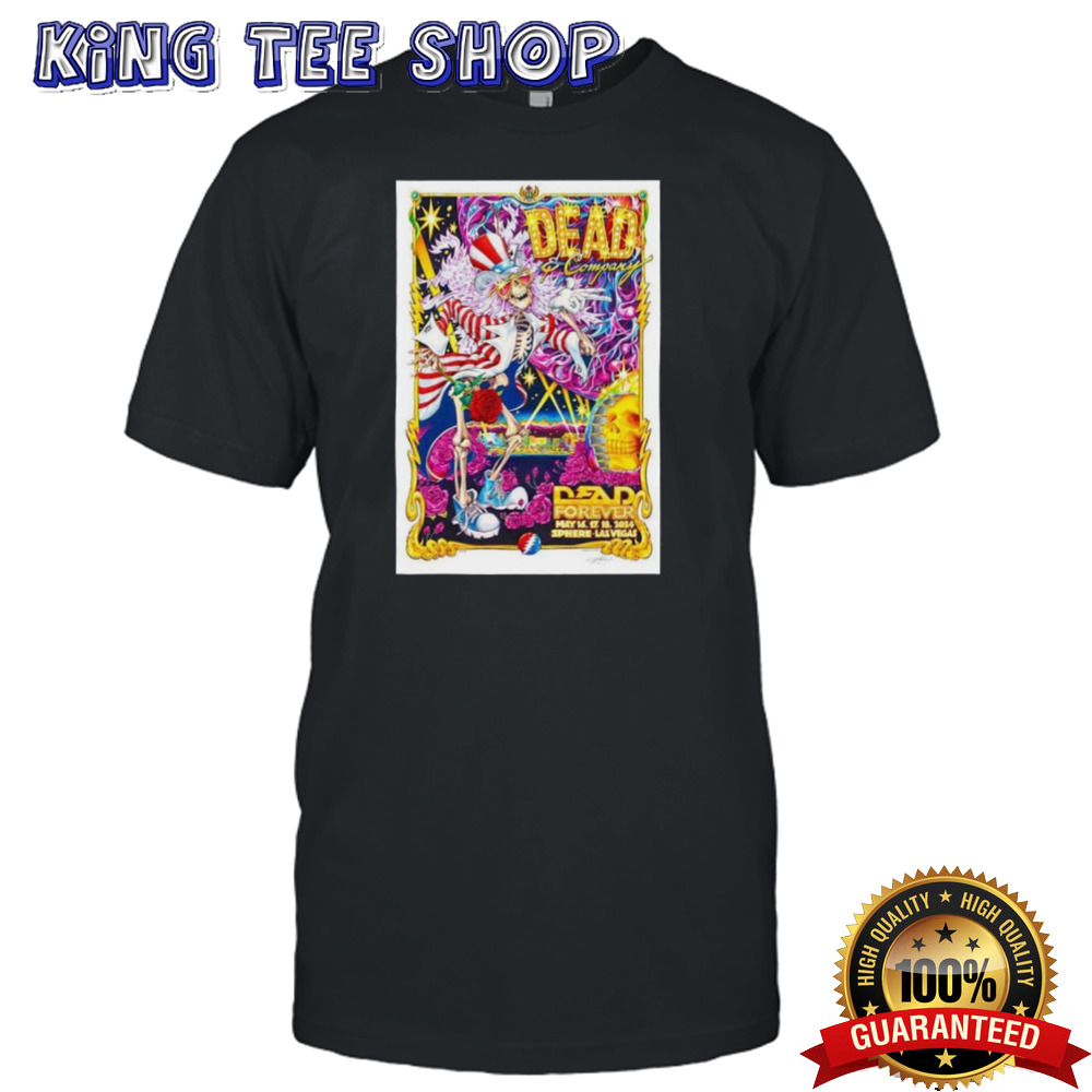 Dead And Company May 16 17 18 2024 Sphere Poster T-Shirt