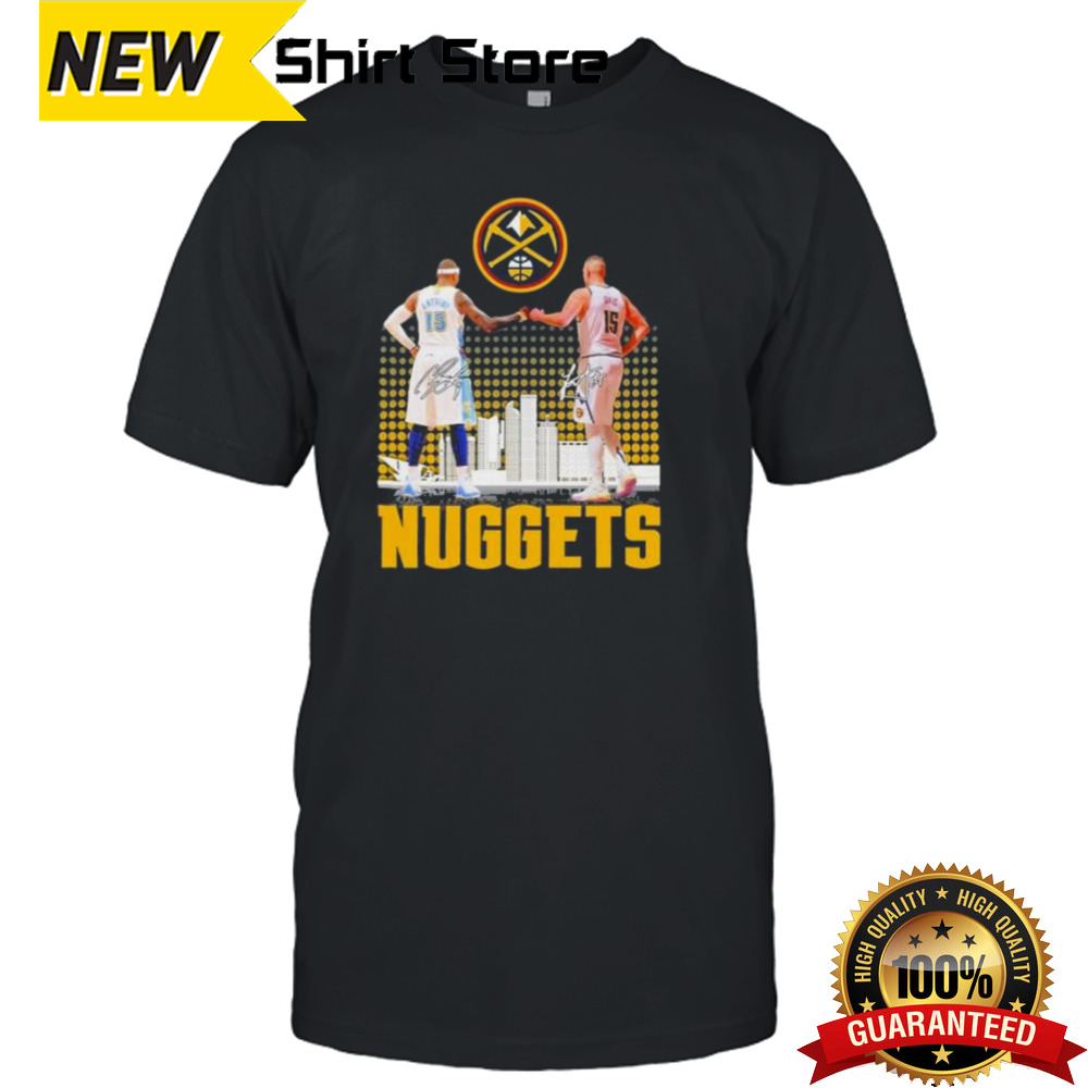 Denver Nuggets Carmelo Anthony And Nikola Jokic Signature shirt