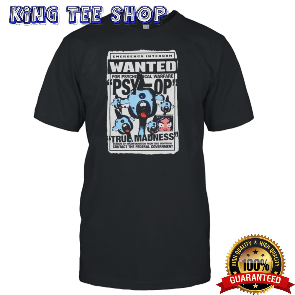 Emergency Intercom Psyop Shirt