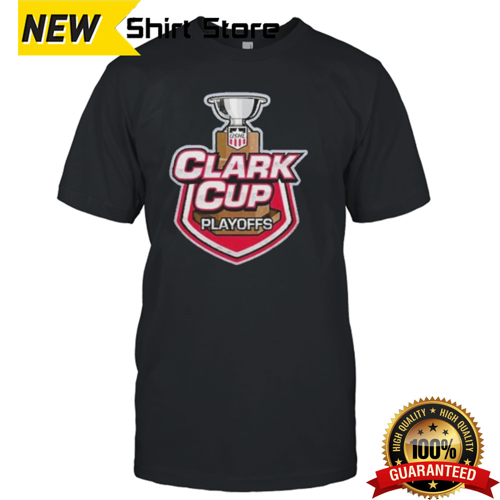 Fargo Force 2024 USHL Clark Cup Playoffs Champions Trophy shirt