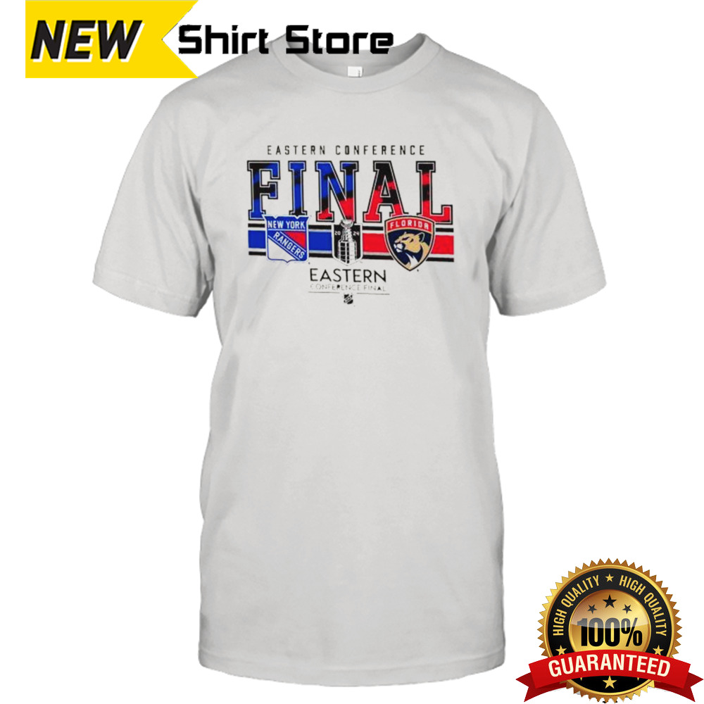 Florida Panthers Vs New York Rangers 2024 Eastern Conference Final Matchup Graphic shirt