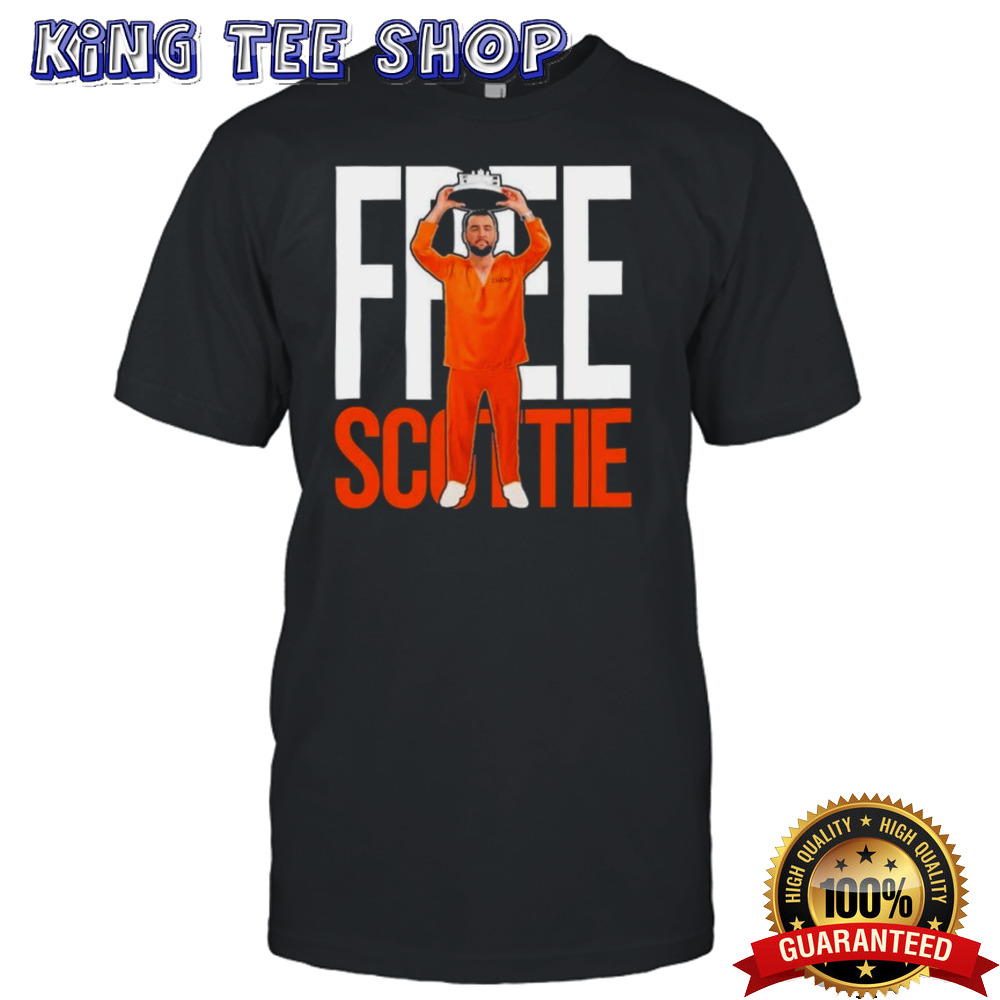 Free Scottie The Champ In Orange T-Shirt