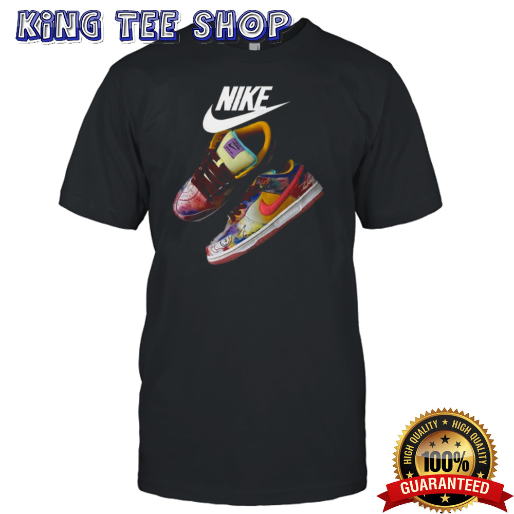 Futura x Nike SB Dunk Low F&F Releasing In 2024 Unisex Sneaker T-Shirt