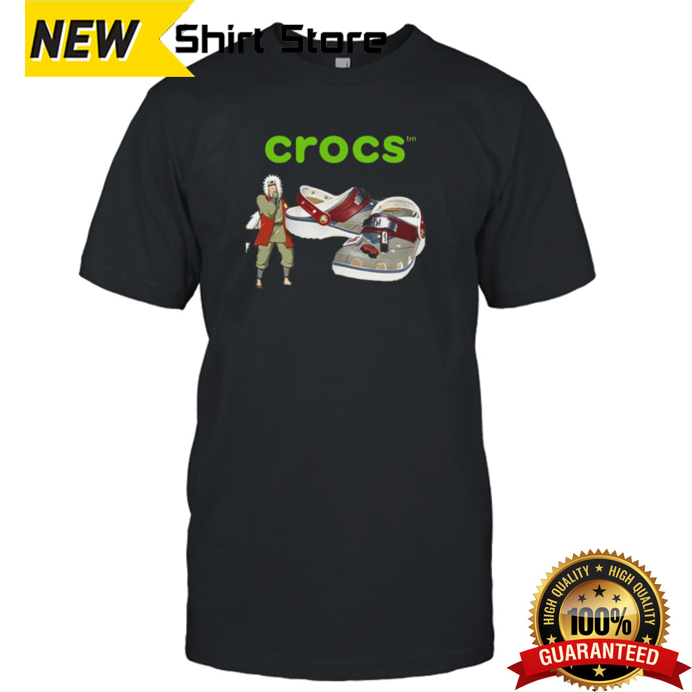 Naruto X Crocs Clog Jiraiya Releasing June 6th 2024 Unisex Sneaker T-Shirt