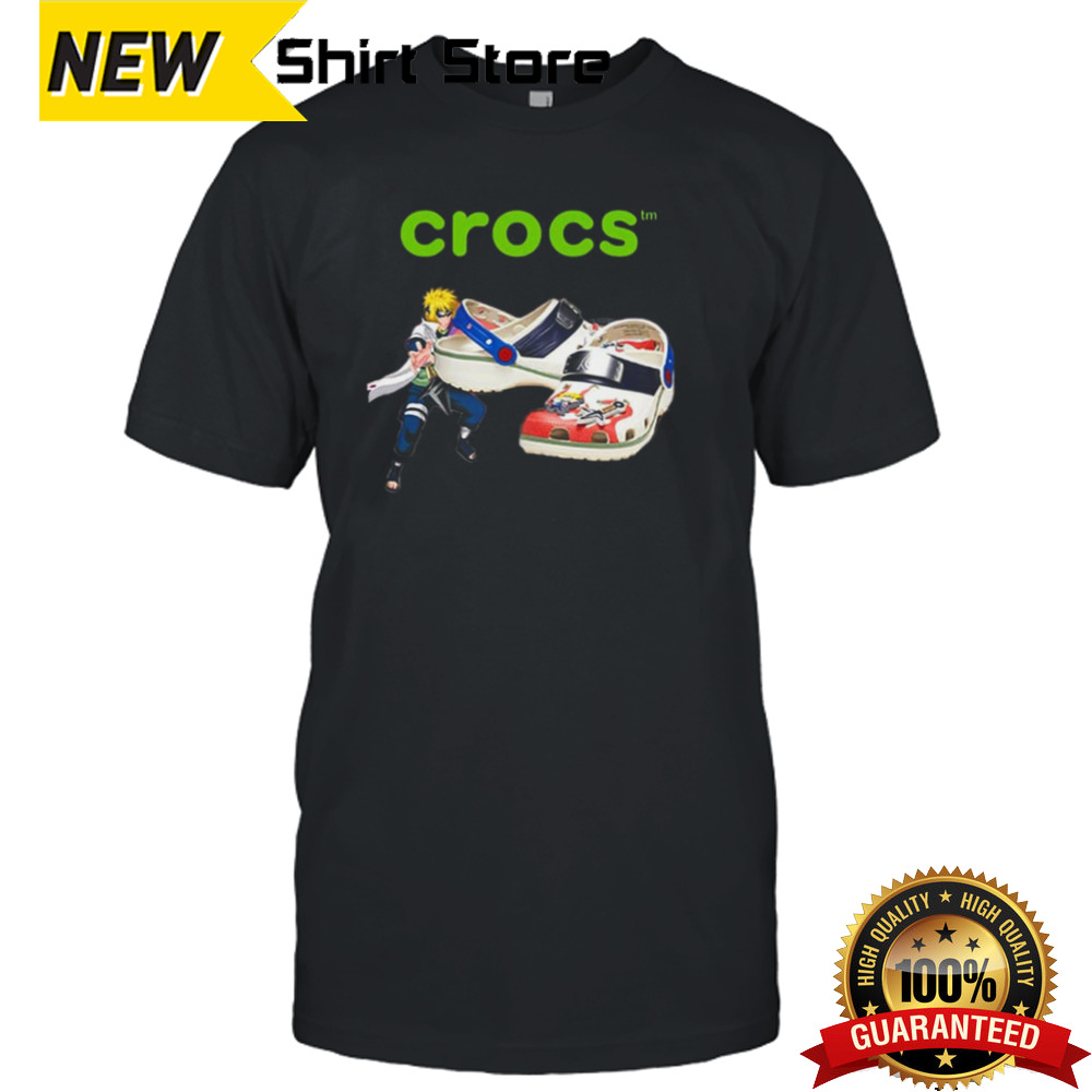 Naruto X Crocs Clog Minato Releasing June 6th 2024 Unisex Sneaker T-Shirt