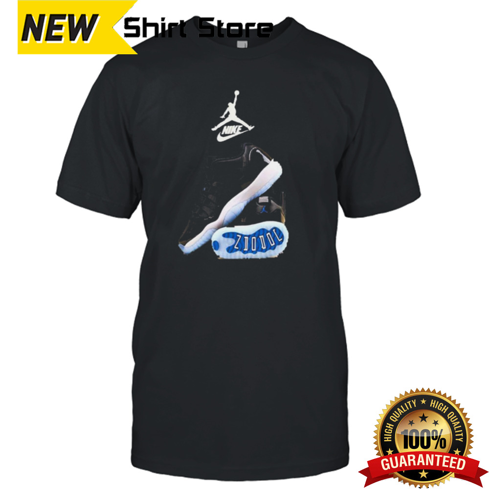 Nike Air Jordan Zdodol 11 Low Space Jam Unisex Sneaker T-Shirt