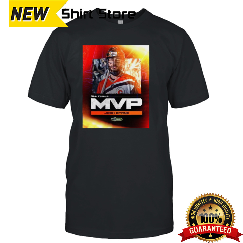 Official Josh Byrne Buffalo Bandits 2024 NLL Finals MVP Shirt