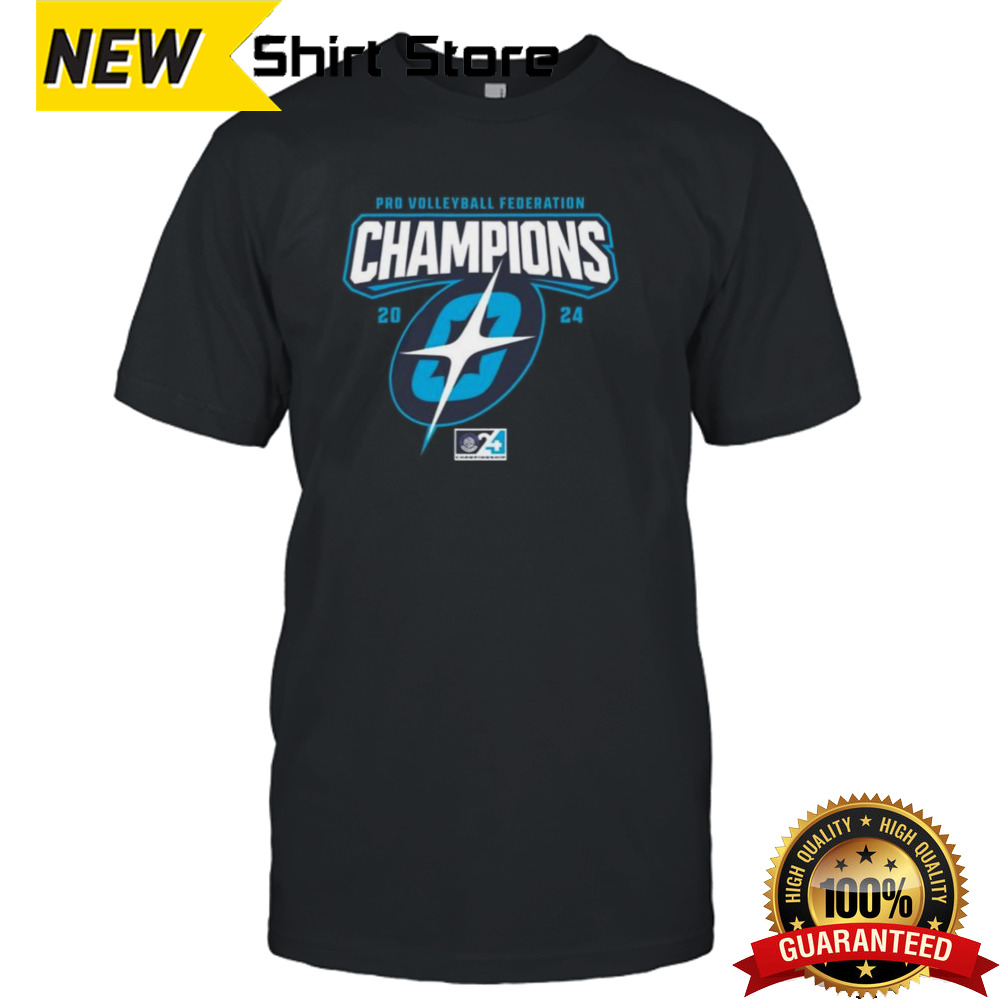 Omaha Supernovas 2024 Pro Volleyball Federation Champions Shirt