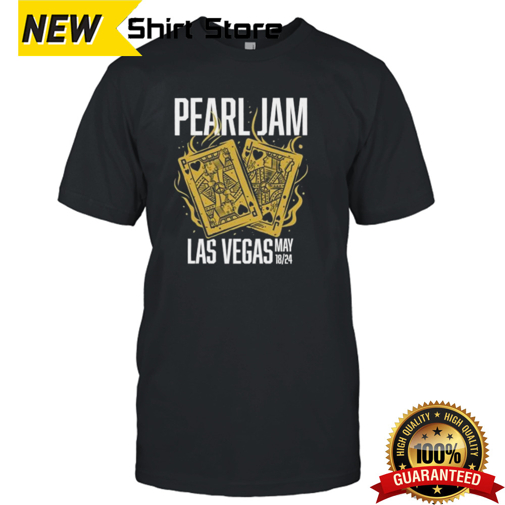 Pearl Jam Las Vegas May 18 2024 MGM Grand Garden Arena Event shirt