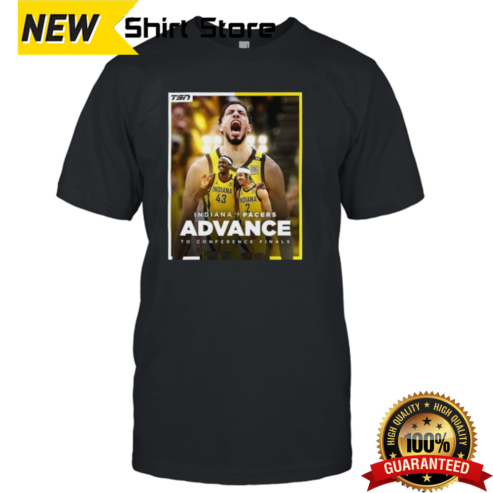 Official Indiana Pacers Advancing To 2024 NBA Eastern Conference Finals Shirt